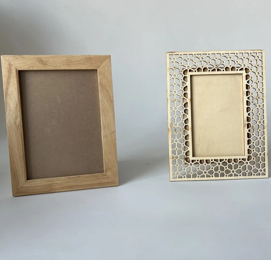 Koka DIY foto rāmis